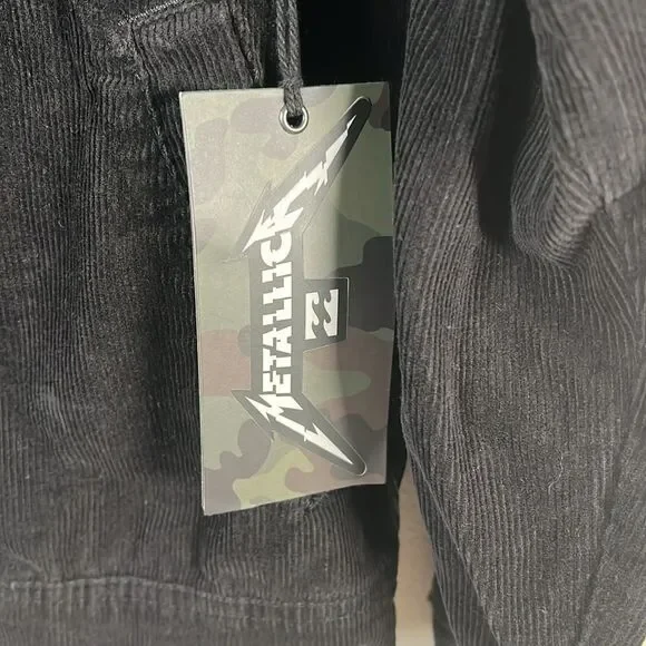 Billabong Metallica Black Album Jacket L - Picture 6 of 9